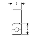 GEBERIT 601720001 D&auml;mmbox zu Metallrohr-Anschlussbogen