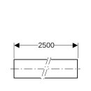 GEBERIT 603136002 Mepla Systemrohr ML, rund vorged&auml;mmt