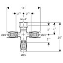 GEBERIT 653434001 Geberit Verteilerspinne