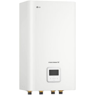 LG Therma V R290 Hydrobox Inneneinheit inkl. Heizstab (3x3kW) 400V/50Hz 490x850x315mm Weiß HN1639HC.NK0