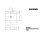 Kaldewei 906406013001 Aufs.-WT SILENIO, M.3049m.&Uuml;L 1200x460