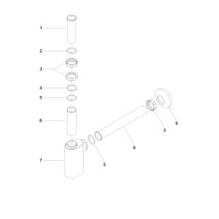 DORNBRACHT 10040970-42 Geruchverschluss MADISON 10040970 1