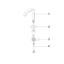 DORNBRACHT 13716671-27 WT-Stand-Ausl. ohne Ablaufgarnitur