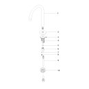 DORNBRACHT 13716882-46 WT-Stand-Ausl. SERIENSPEZIFISCH