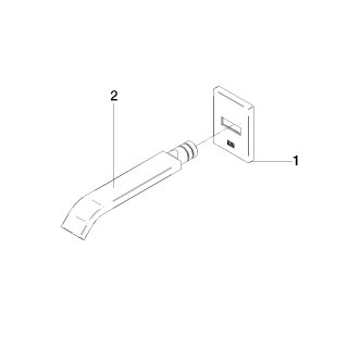 DORNBRACHT 13800671-93 WT-Wand-Ausl. ohne Ablaufgarnitur IMO