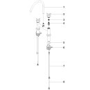 DORNBRACHT 19825809-42 2-Loch-Br&uuml;ckenbatt. VAIA...