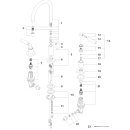 DORNBRACHT 20713882-42 WT-3-Lochbatt. mit Ablaufgarnitur