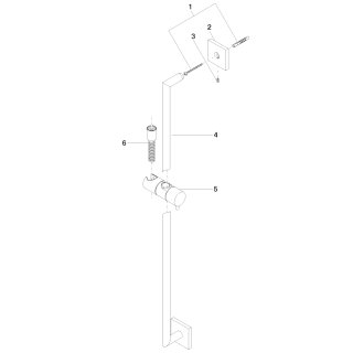 DORNBRACHT 26413980-39 Duschgarn. SERIENSPEZIFISCH 26413980
