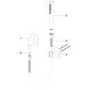 DORNBRACHT 27802845-270010 Schlauchbrausegarn. m.Einzelros.