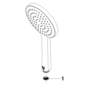 DORNBRACHT 28027979-390010 Handbrause SERIENNEUTRAL 28027979