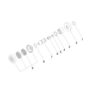 DORNBRACHT 28518979-26 Seitenbrause ohne Mengenregulierung