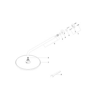 DORNBRACHT 28678970-26 RB mit Wandanbindung SERIENSPEZIFISCH