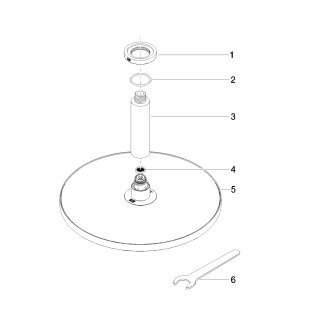 DORNBRACHT 28689970-39 RB m.Deckenanb. SERIENSPEZIFISCH