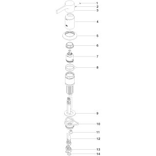 DORNBRACHT 29300809-42 Wannen-EHM f.W.-randmont. VAIA