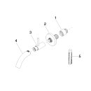 DORNBRACHT 30010662-39 Wandventil, Kaltwasser META 30010662