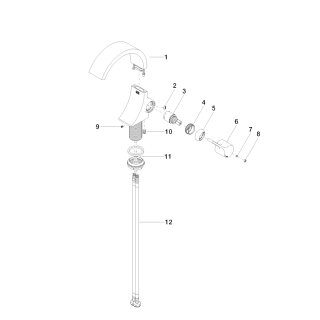 DORNBRACHT 33521811-42 WT-EHM ohne Ablaufgarnitur CYO