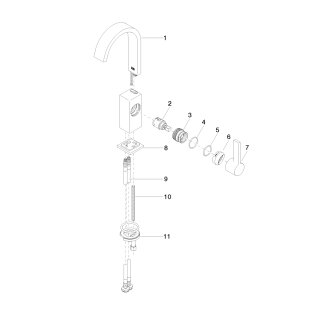 DORNBRACHT 33522782-42 WT-EHM ohne Ablaufgarnitur MEM