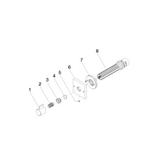 DORNBRACHT 36200985-19 UP-Zweiwege-Umstellung SYMETRICS