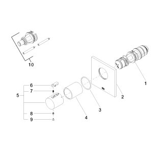 DORNBRACHT 36501780-42 xTOOL UP-Therm. SERIENSPEZIFISCH