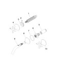 DORNBRACHT 36702809-39 WT-Wandbatt. ohne Ablaufgarnitur VAIA