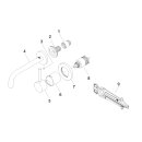 DORNBRACHT 36862660-39 WT-Wand-EHM mit Einzelrosetten META