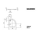 Kaldewei 456600010030 DW ZIRKON Mod.601-1,800x900x35