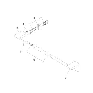 DORNBRACHT 83045670-33 Badetuchhalter IMO 83045670 Schwarz