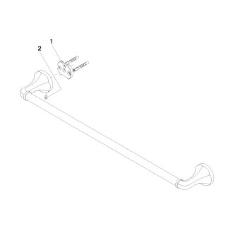 DORNBRACHT 83060361-39 Badetuchhalter MADISON 83060361 Dark