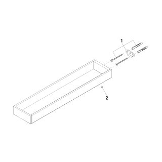 DORNBRACHT 83210780-42 HH, 2-teilig SERIENSPEZIFISCH