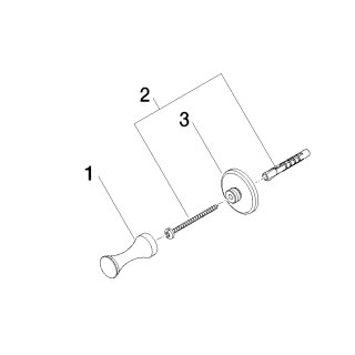 DORNBRACHT 83251970-39 Haken MADISON 83251970 Dark Brass