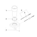 DORNBRACHT 83400780-42 Glash., Wandmodell SERIENSPEZIFISCH
