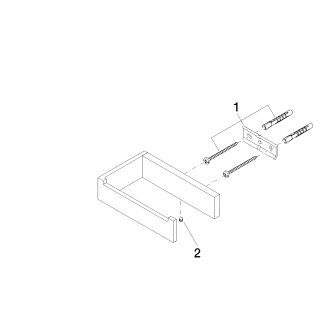 DORNBRACHT 83500780-42 Papierrollenh. SERIENSPEZIFISCH