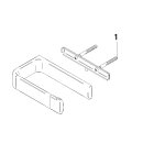 DORNBRACHT 83500976-00 Papierrollenhalter SERIENSPEZIFISCH