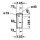 DURAVIT 09530000052 D-Code Sp&uuml;lkasten 6/3L, UWL-Kl.2