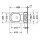 DURAVIT 20600900002 D-Code Stand-WC f.Kombi.,Tiefsp.,