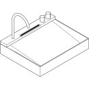 HANSGROHE 22472340 AquaUnit 58 cm Avalegra BBC