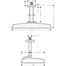 HANSGROHE 39760250 Douche de t&ecirc;te 370/220 Axor ShowerSphere