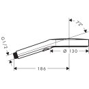HANSGROHE 39772330 Handbrause AXOR 130 3jet PBC