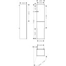 HANSGROHE 54218660 Hochschrank Xevolos E MW
