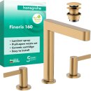 HANSGROHE 76034140 3-Loch Waschtischarmatur 160 Finoris