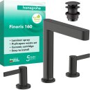 HANSGROHE 76034340 3-Loch Waschtischarmatur 160 Finoris
