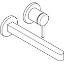 HANSGROHE 76050340 2-Loch Waschtischmischer Unterputz