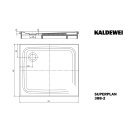 Kaldewei 447835000199 DW SUPERPLAN Mod.388-2,800x900x25