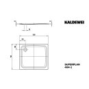 Kaldewei 430430003001 DW SUPERPLAN Mod.404-1,900x1000x25