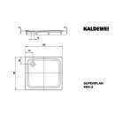 Kaldewei 430435003030 DW SUPERPLAN Mod.404-2,900x1000x25