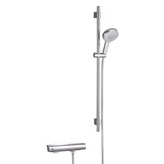 GROHE 34482001 THM-Brausebatterie Grohtherm 2000 34482_1 mit Brausegrt. Power&Soul chrom