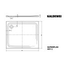 Kaldewei 430730020199 DW SUPERPLAN Mod.407-1,1000x1200x25