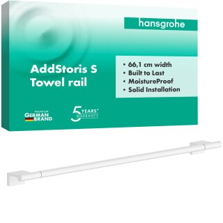 Hansgrohe 41767700 Badetuchhalter AddStoris S MW