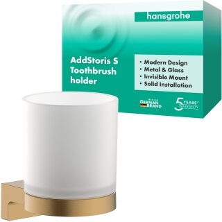 Hansgrohe 41769140 Zahnputzbecher AddStoris S BBR