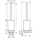 Hansgrohe 41782000 Toilettenb&uuml;rstenhalter AddStoris S
